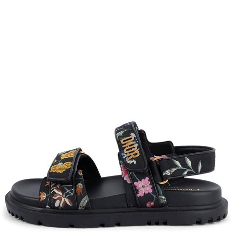 christian dior floral sandals|Christian Dior sandals prices.